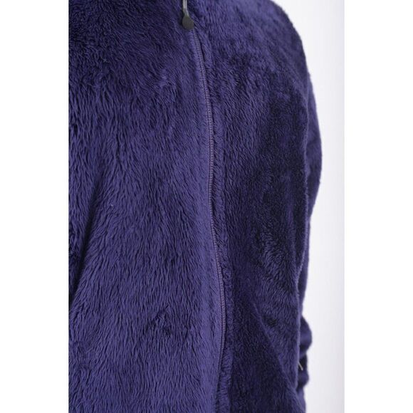 Merrell Womans Fleece Jacket Coat Soft cozy Size M Purple Hooded - Picture 3 of 6